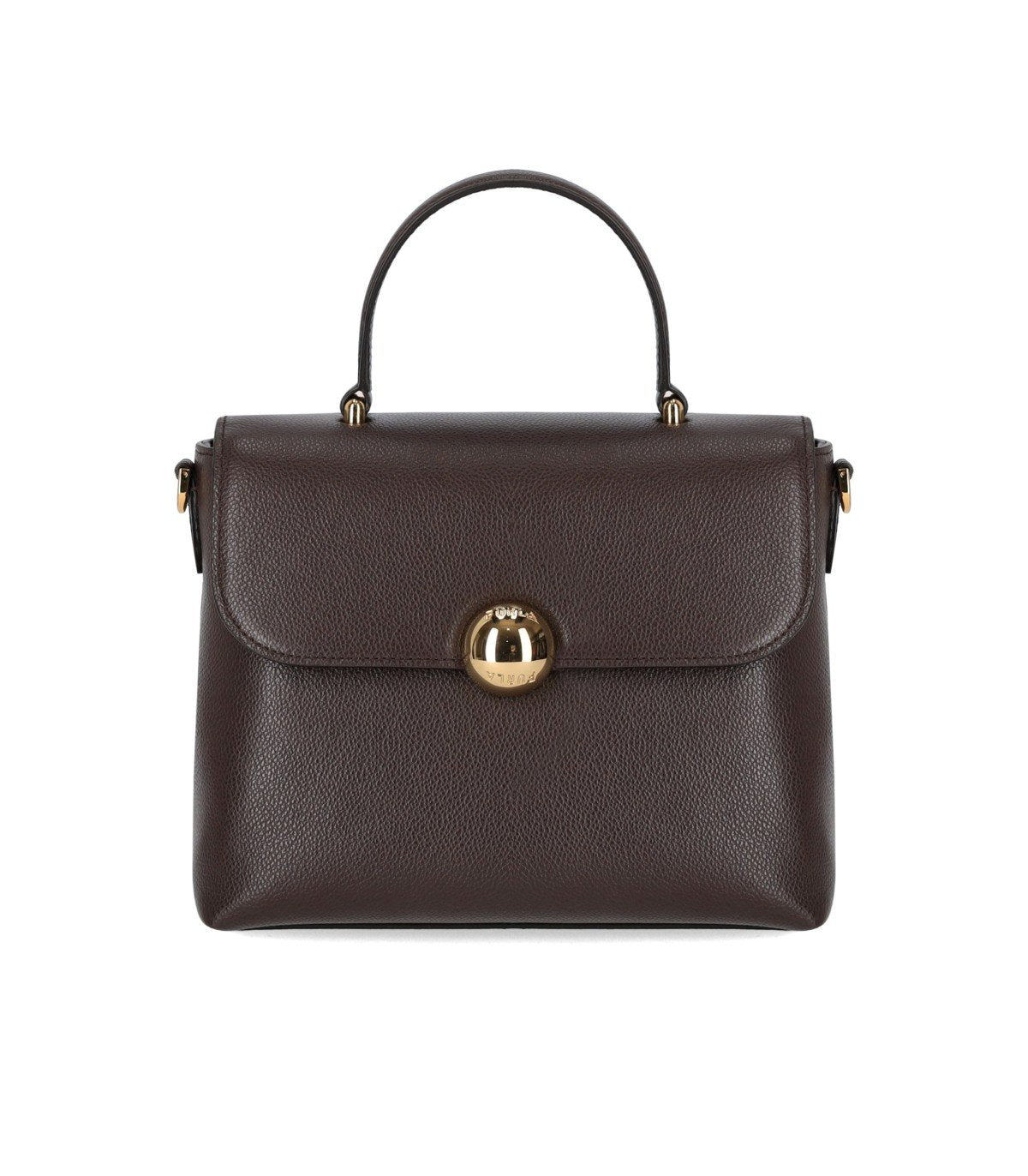 FURLA MOONLIGHT S CHOCOLATE HANDBAG