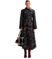 ESSENTIEL ANTWERP IPANEMA CAMOUFLAGE MANTEL