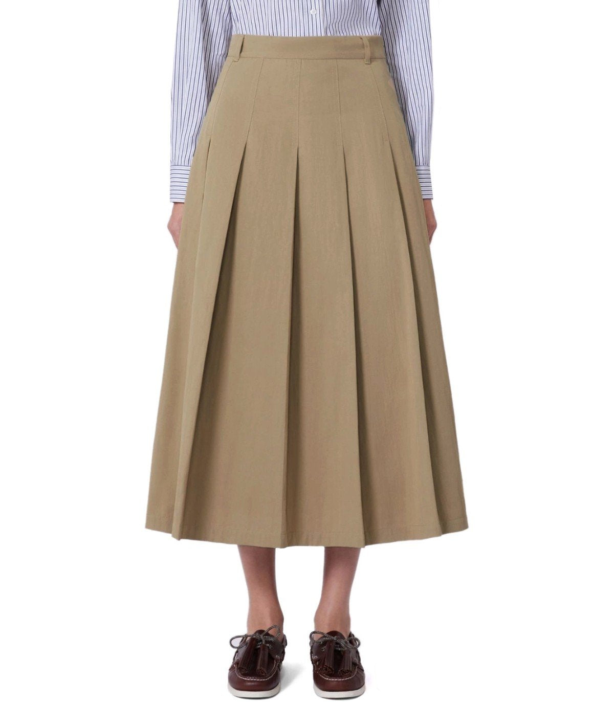 MAX MARA WEEKEND ORME BEIGE SKIRT