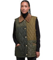BARBOUR LORRIE QUILTED GRÜNE JACKE