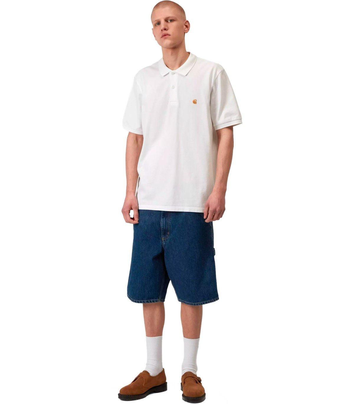 BERMUDA SINGLE KNEE BLU CARHARTT WIP