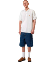 BERMUDA SINGLE KNEE BLU CARHARTT WIP