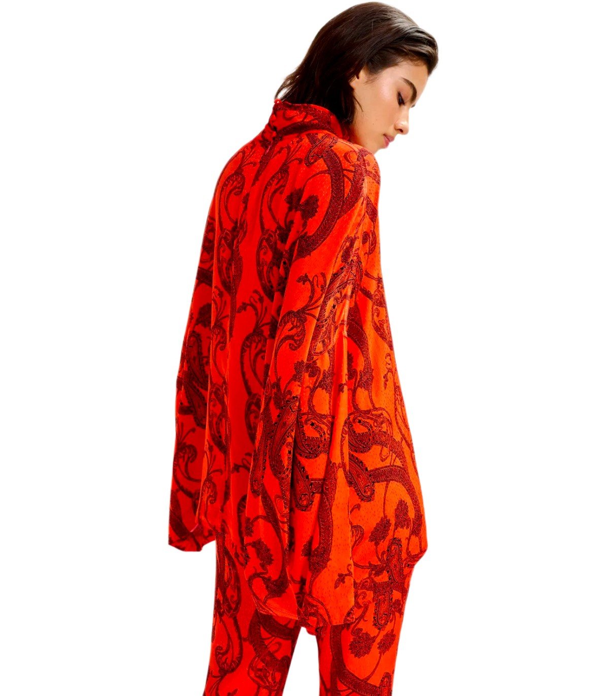 ESSENTIEL ANTWERP JOYETTA ORANJE BLOUSE