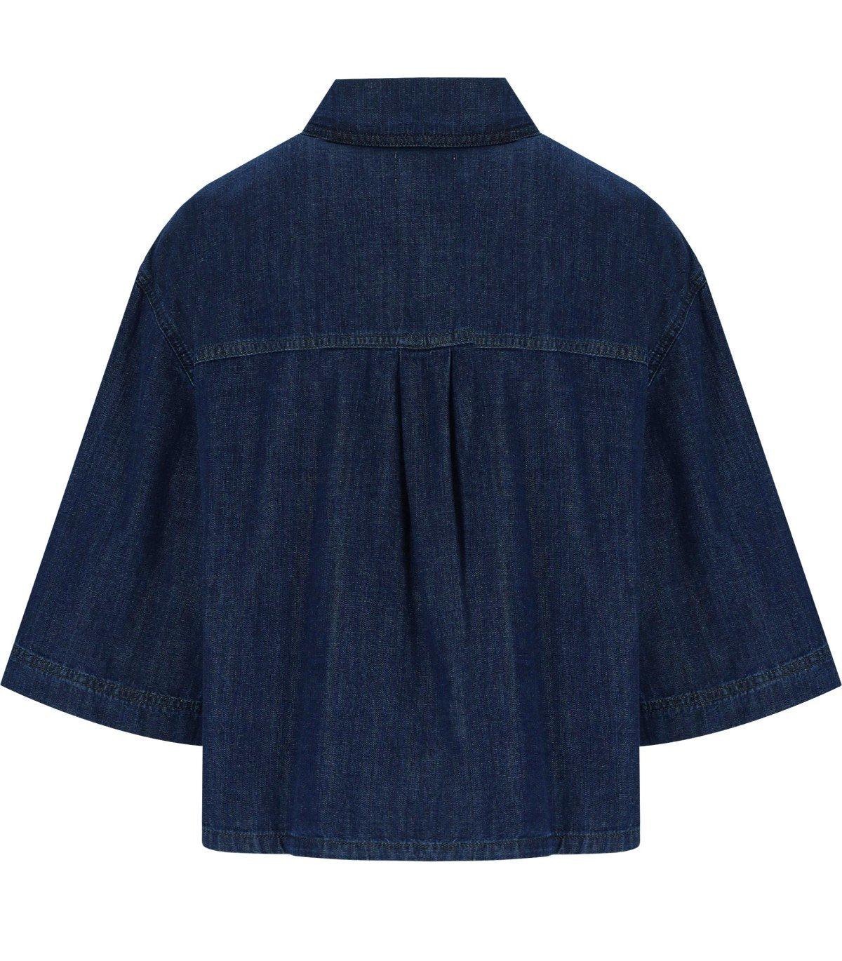 CAMICIA IN DENIM ZANNATA BLU MAX MARA WEEKEND