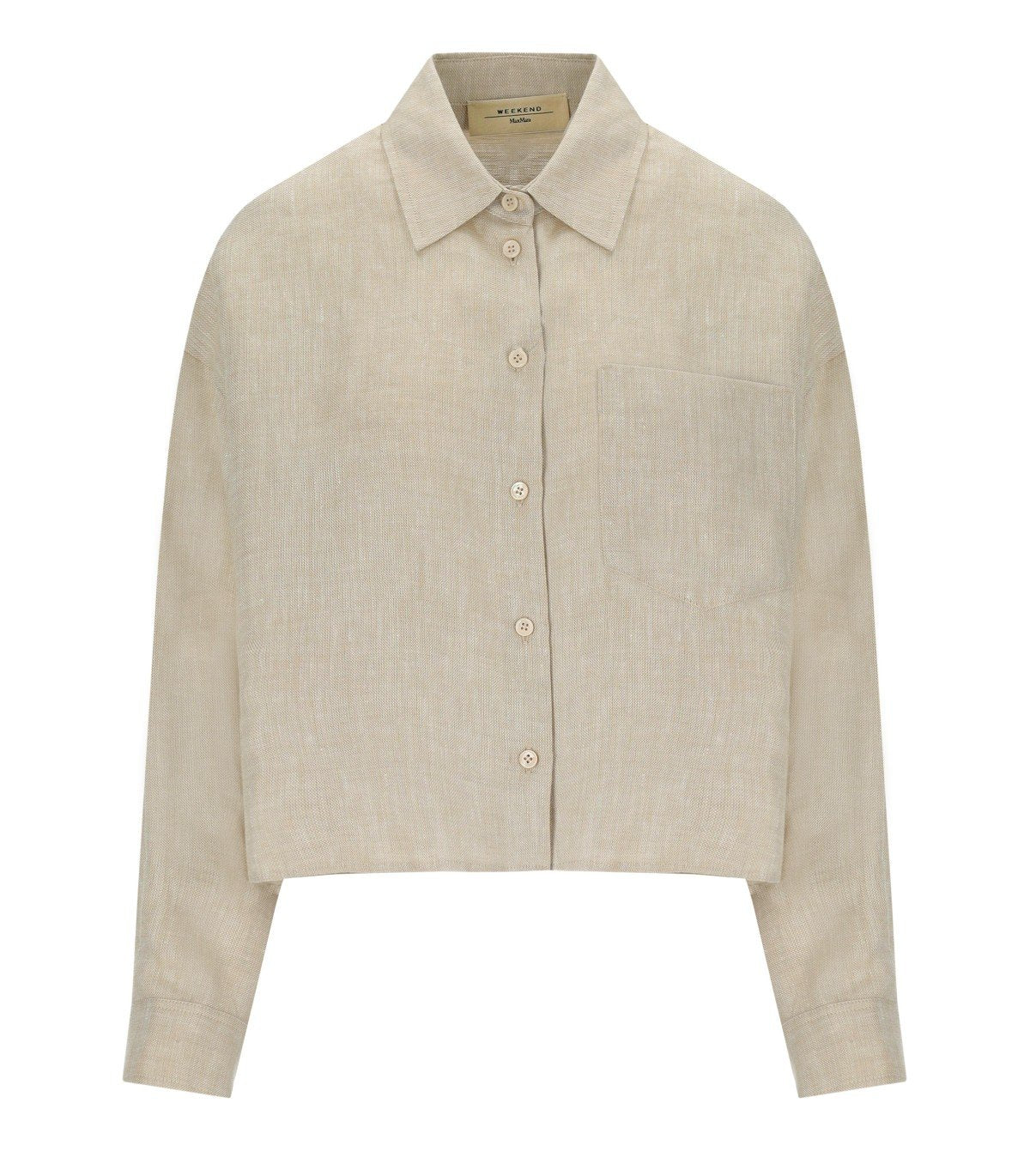 MAX MARA WEEKEND CAPO BEIGE SHIRT JACKET