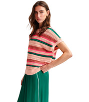 TOP IN MAGLIA HALI MULTICOLORE ESSENTIEL ANTWERP