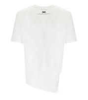 ELISABETTA FRANCHI GESSO ASYMMETRIC T-SHIRT