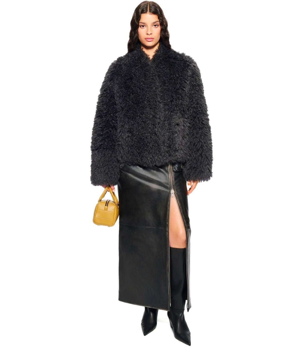 STAND STUDIO CHARLOTTE SMOKE GREY JACKE