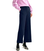 ESSENTIEL ANTWERP IMO MARINEBLAUE CROPPED HOSE