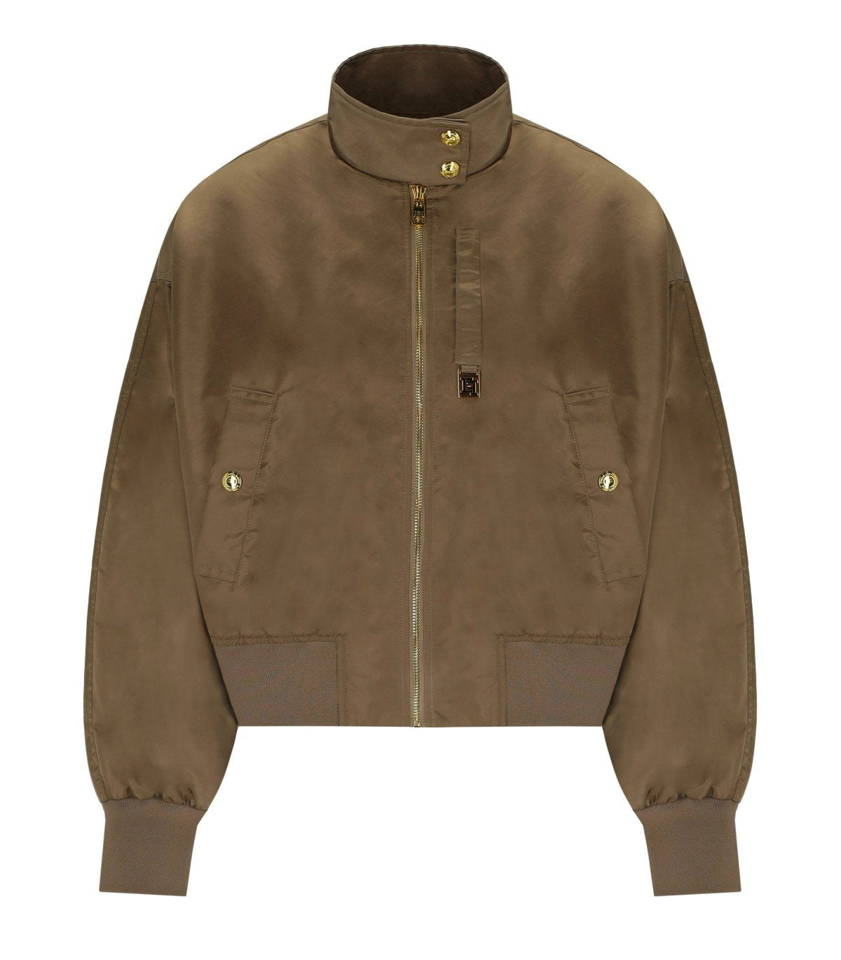 ELISABETTA FRANCHI BRAUNE BOMBERJACKE