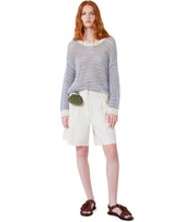 MAX MARA WEEKEND CUBA ECRU' BERMUDA-SHORTS