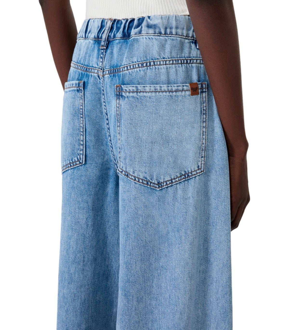 MAX MARA WEEKEND ZATTERA HELLBLAUES JEANS