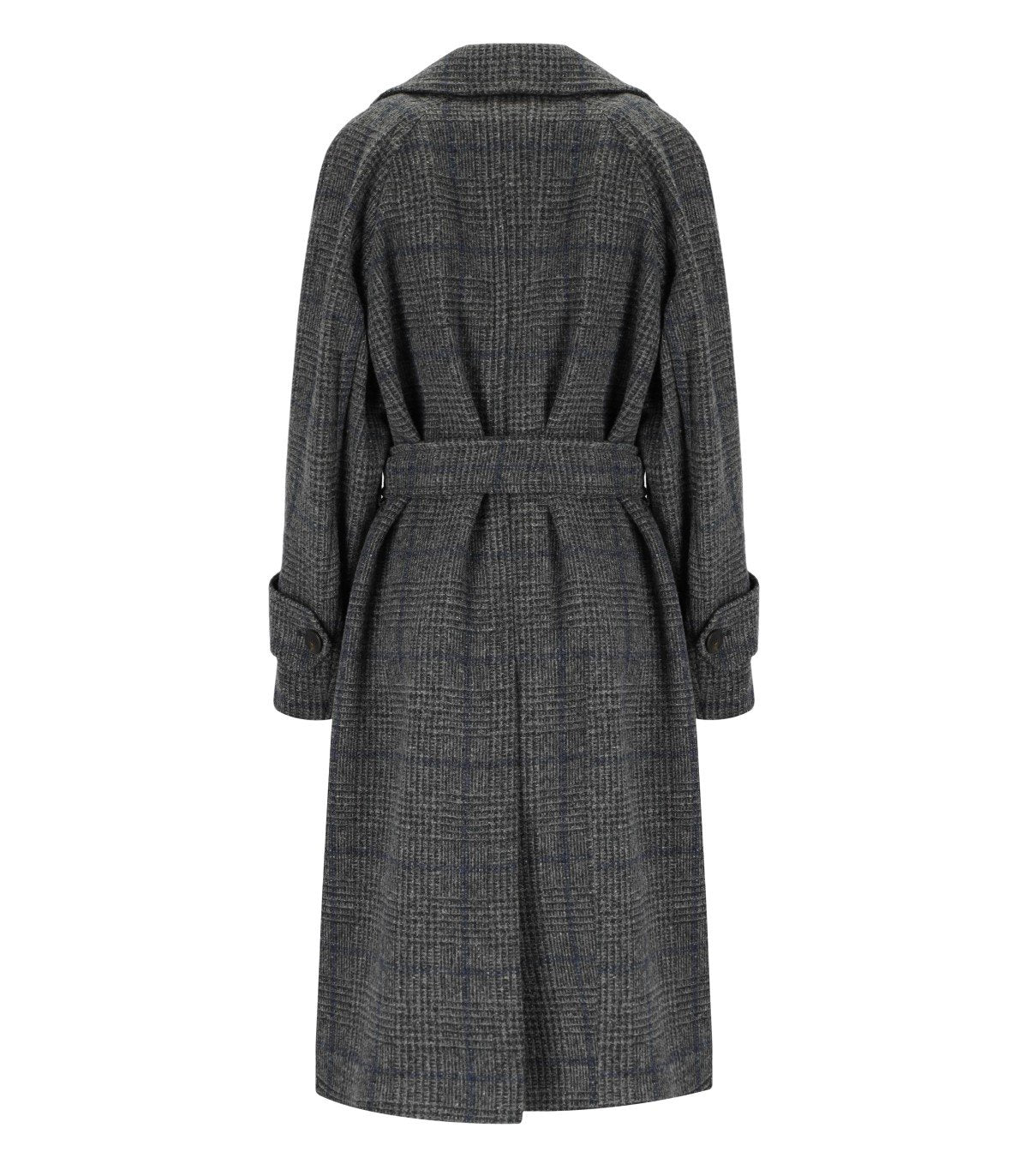 MAX MARA WEEKEND SESTRI GREY BELTED COAT