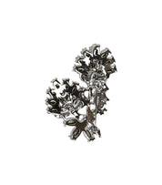 MAX MARA WEEKEND CIVADA SILBERNE BLUME BROSCHE