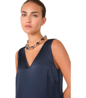 MAX MARA WEEKEND NAMUR SILVER NECKLACE