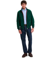 BLOUSON G9 HARRINGTON RACING GREEN BARACUTA