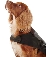 BARBOUR OLIVE GRÜNER HUNDEWACHSMANTEL