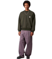 CARHARTT WIP DETROIT OLIVGRÜNES SWEATESHIRT