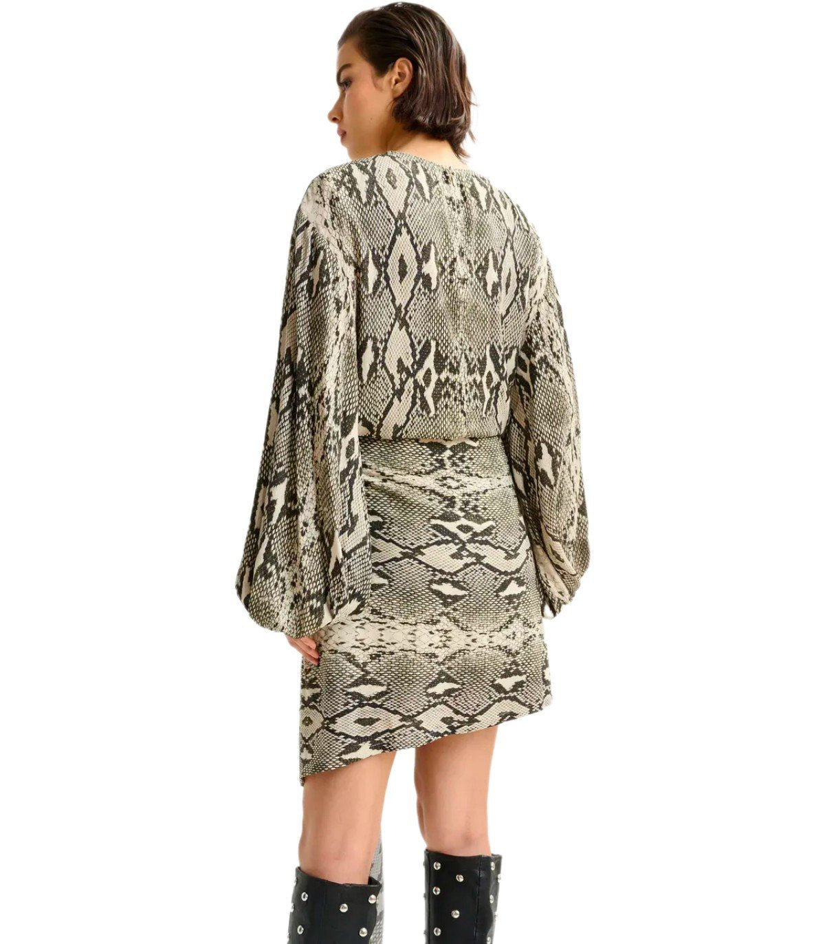 ESSENTIEL ANTWERP IFRENCH PYTHON KLEID