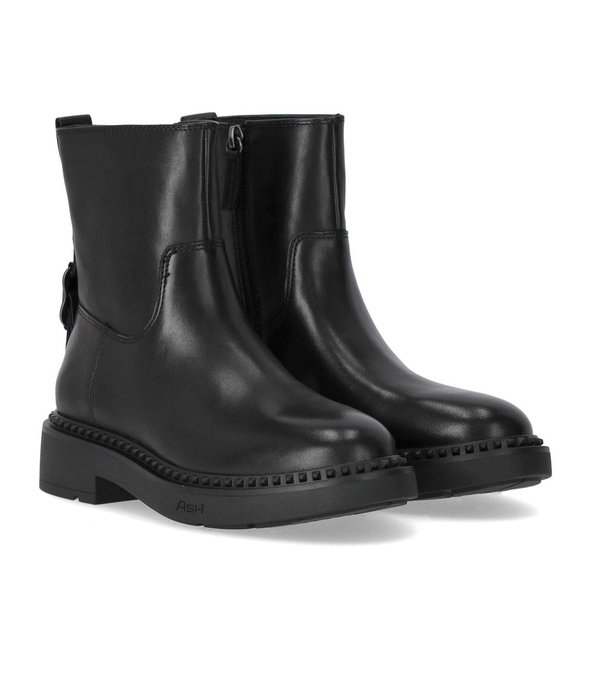 ASH MAGNUM BLACK ANKLE BOOT