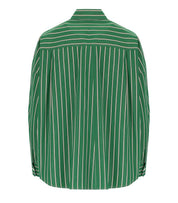 CAMICIA ONORE A RIGHE BIANCO VERDE MAX MARA WEEKEND