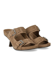 ASH JEWEL HAZELNUT HEELED MULE