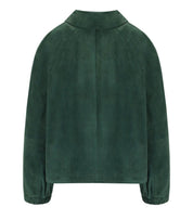 GIACCA ZUPPA IN SUEDE VERDE MAX MARA WEEKEND