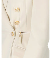 CHAQUETA DE BOTONADURA SENCILLA MILK ELISABETTA FRANCHI