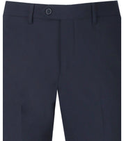 MANUEL RITZ DARK BLUE SINGLE-BREASTED SUIT
