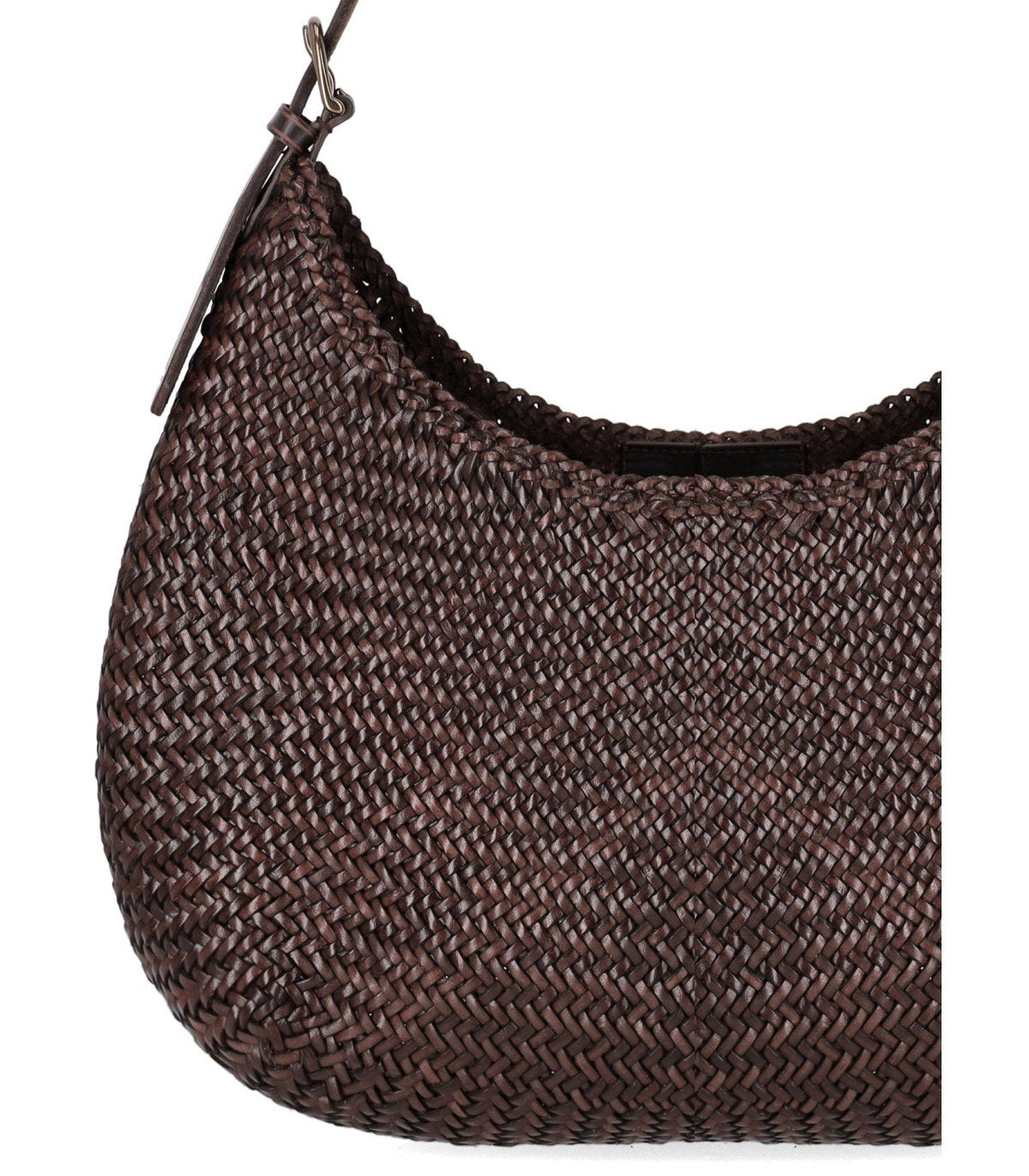 BORSA A SPALLA LUNA MARRONE DRAGON DIFFUSION