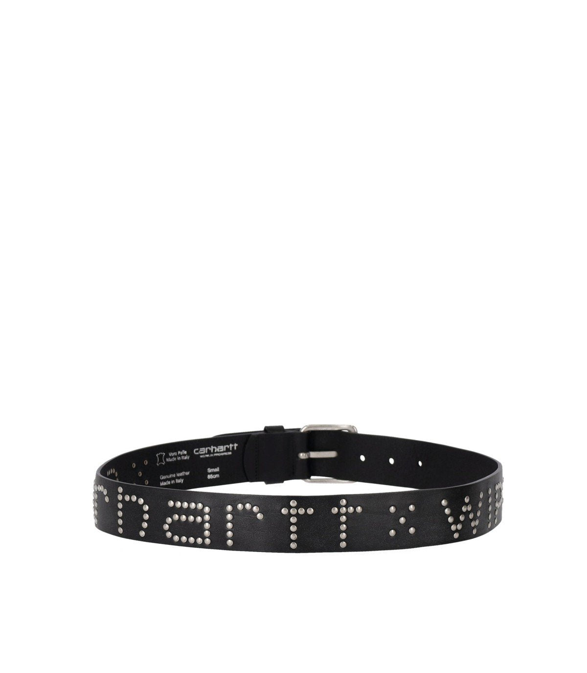 CINTURA SCRIPT STUDS NERA CARHARTT WIP