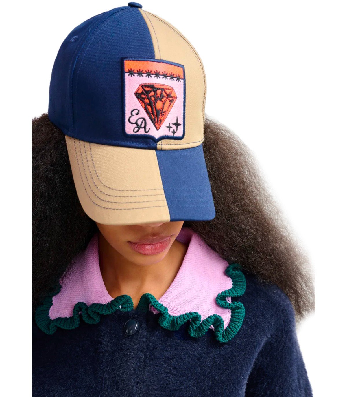 ESSENTIEL JARDENER BLUE CARDIGAN