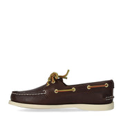 SPERRY BROWN LEATHER LOAFER
