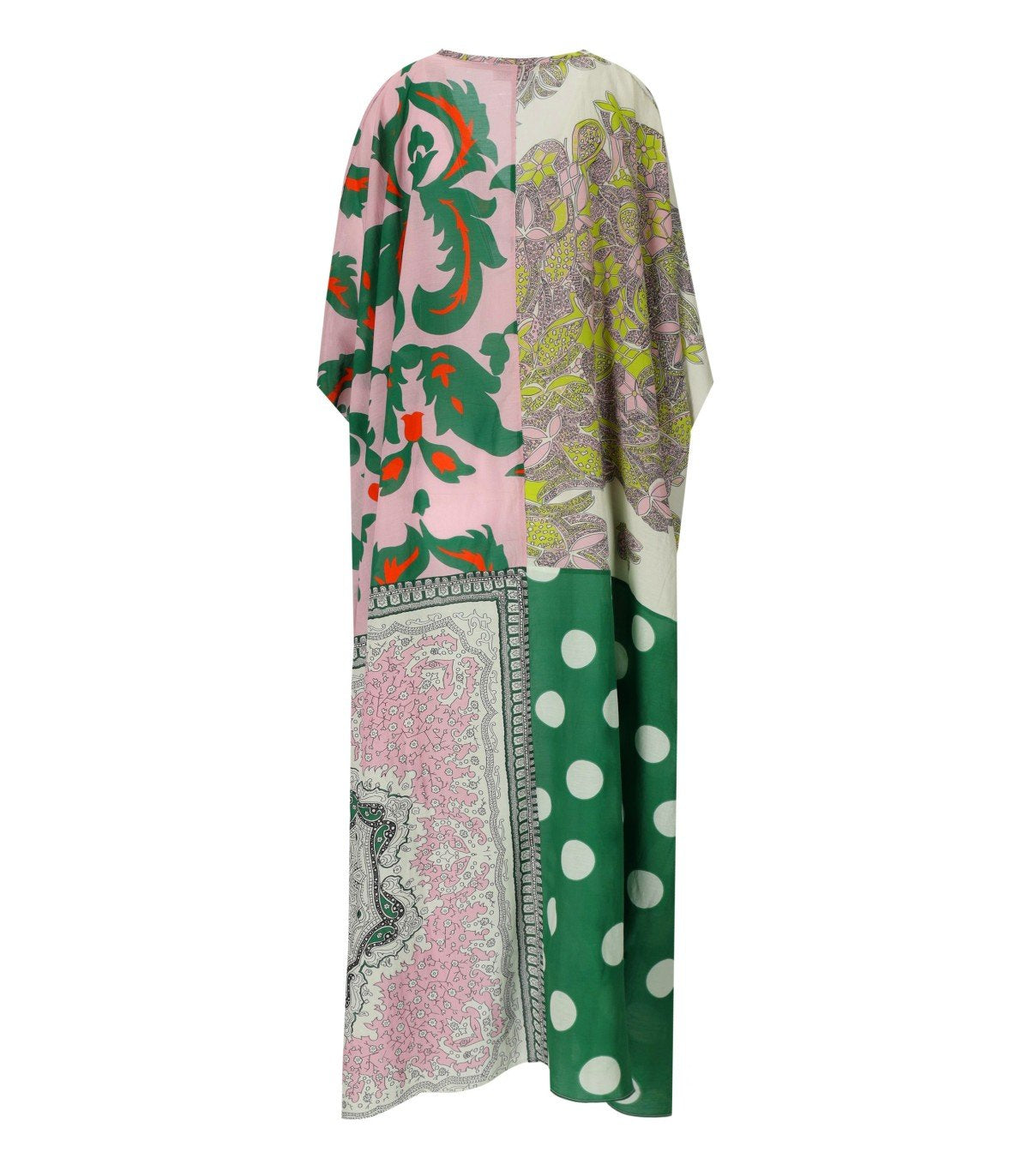 ESSENTIEL ANTWERP HANSAS MULTICOLORED KAFTAN DRESS