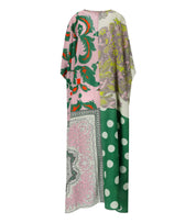 ESSENTIEL ANTWERP HANSAS MULTICOLORED KAFTAN DRESS