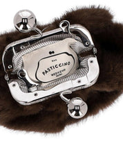 CLUTCH PASTICCINO MINI TUBO MARRONE MAX MARA WEEKEND