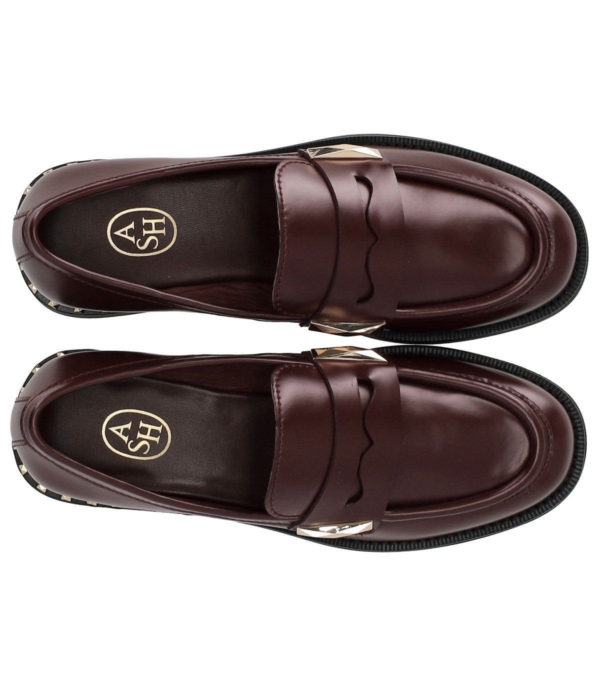 ASH WHISPER BURGUNDY LOAFER