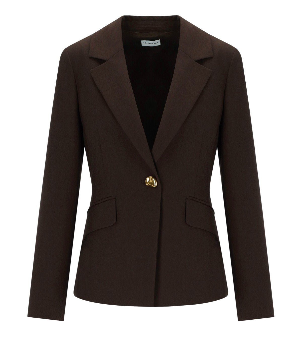 MARELLA EXPLOIT BRAUNER EINREIHIGER BLAZER