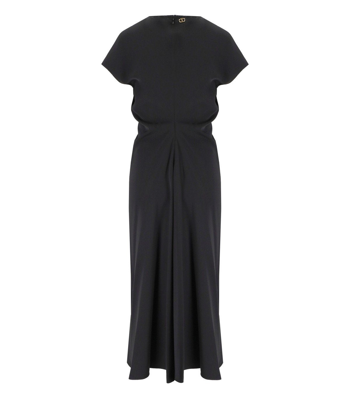 TWINSET BLACK MIDI DRESS