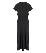 TWINSET BLACK MIDI DRESS