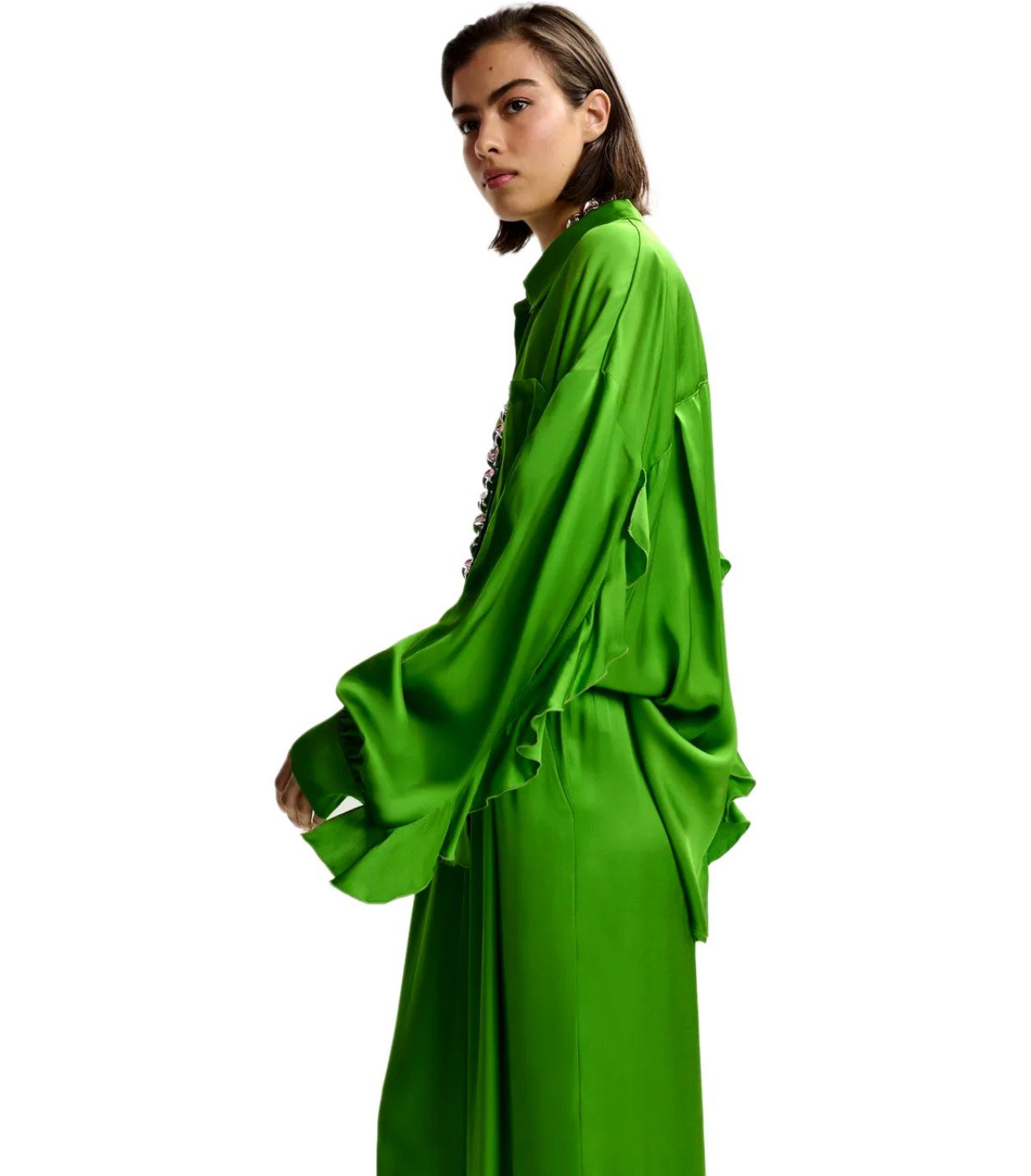 ESSENTIEL ANTWERP JUDITH GRÜNES HEMD