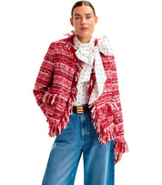 ESSENTIEL ANTWERP ISKRA ROTE JACKE