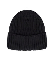 C.P. COMPANY BLACK BEANIE