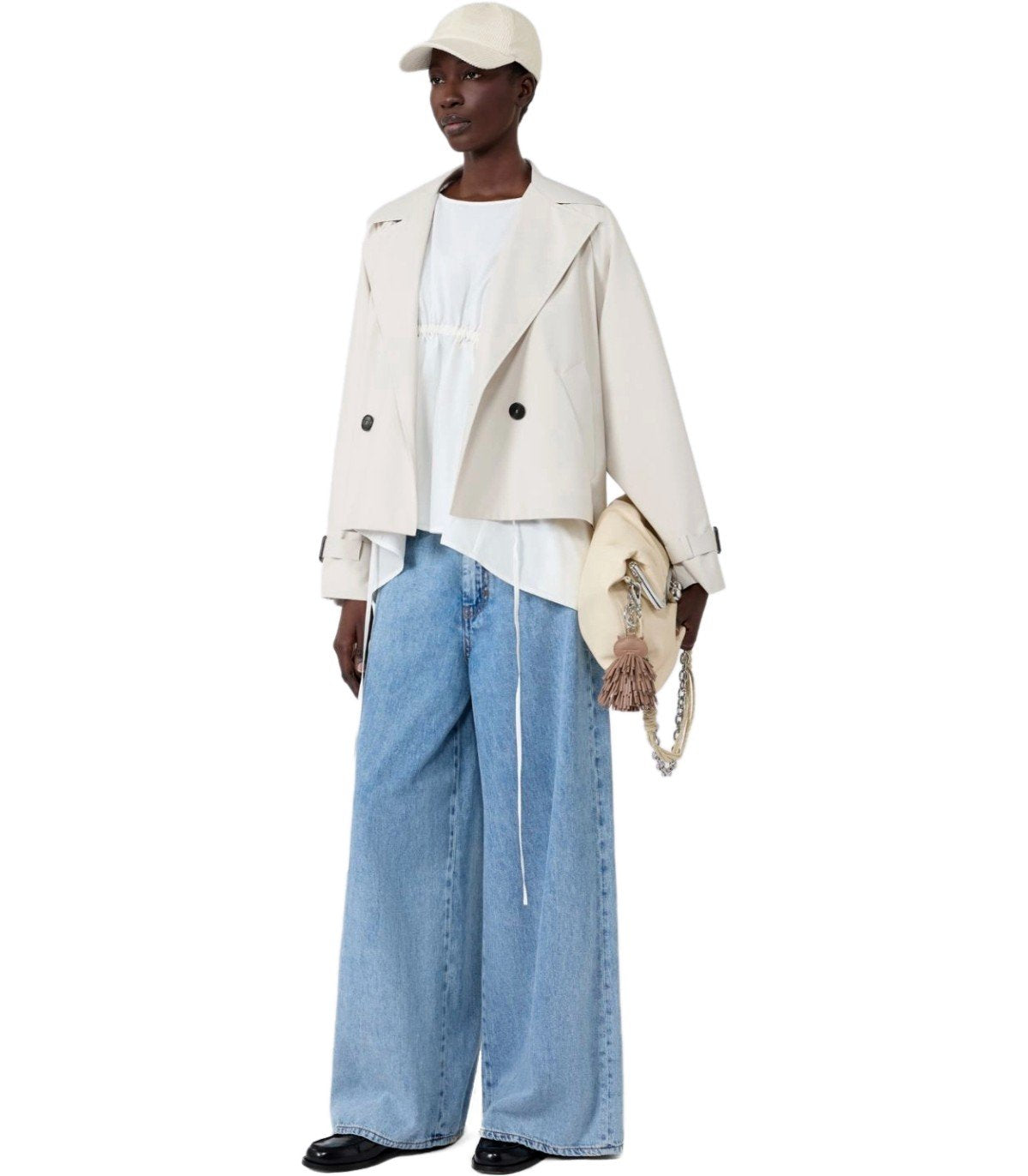 MAX MARA WEEKEND ZATTERA HELLBLAUES JEANS