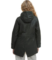 GIACCA CON CAPPUCCIO CANNICH WAX VERDE BARBOUR