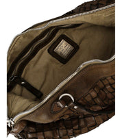 CAMPOMAGGI RACHELE MILITARY GREEN BOWLER BAG