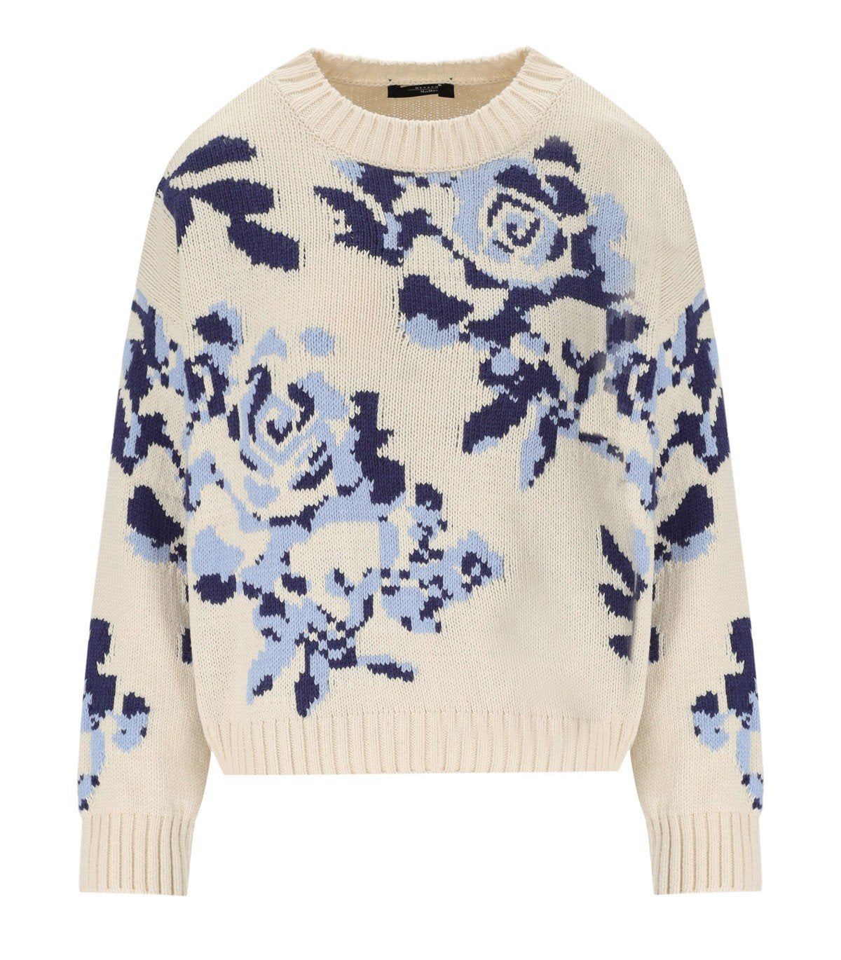 MAX MARA WEEKEND FABIAN ELFENBEIN RUNDHALSPULLOVER