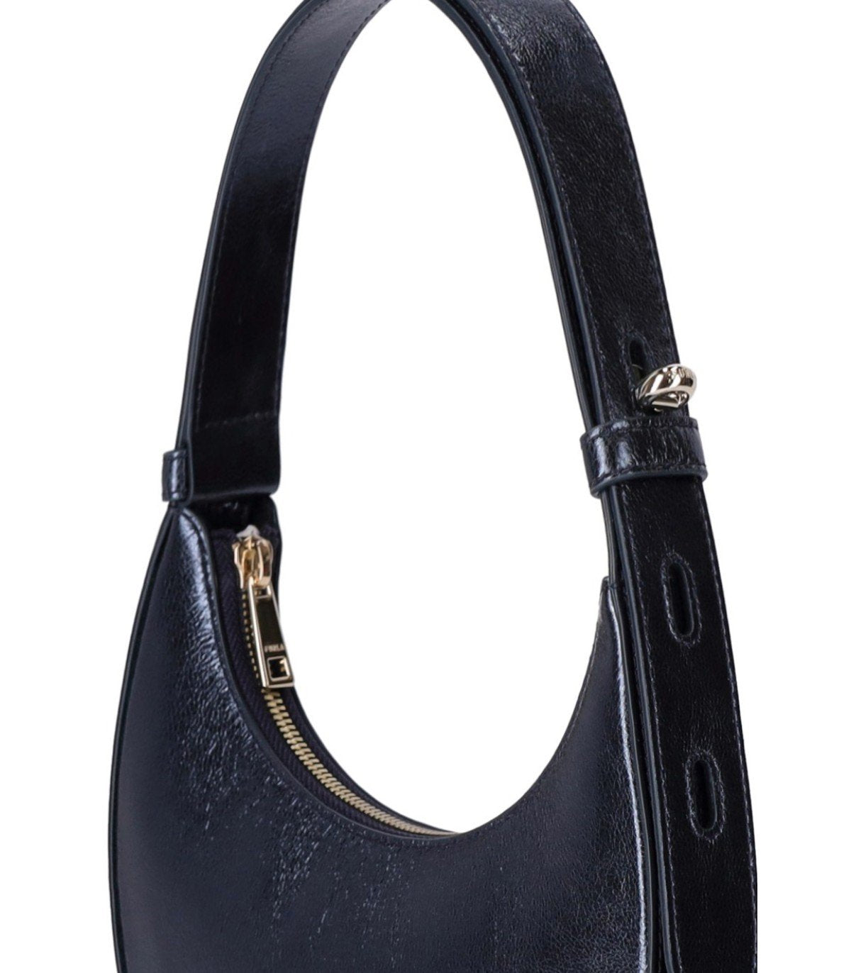 FURLA DELIZIA MINI BLUE SHOULDER BAG