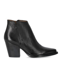 DUCCIO DEL DUCA BLACK TEXAN ANKLE BOOT - 38