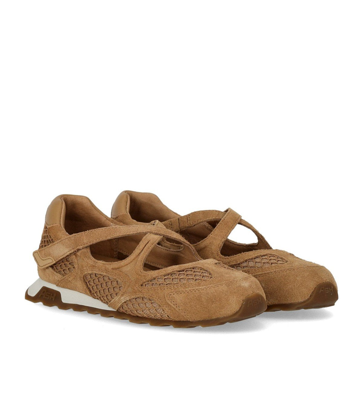 ASH KORE BEIGE BALLET FLAT SHOE